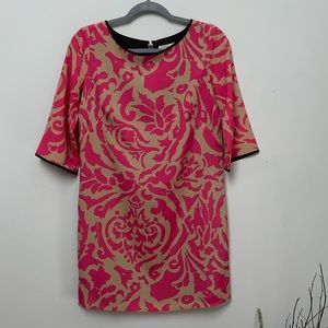 Ann Taylor Pink Floral Shift Dress